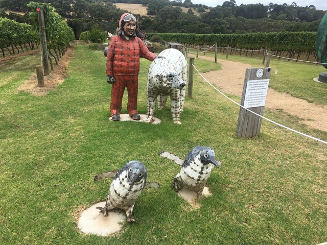 Sculpture Walk at Montalto Vineyard Red Hill